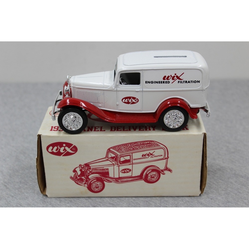 Ertl Wix Filters Bank White 1932 Ford Panel Delivery Die-Cast Metal